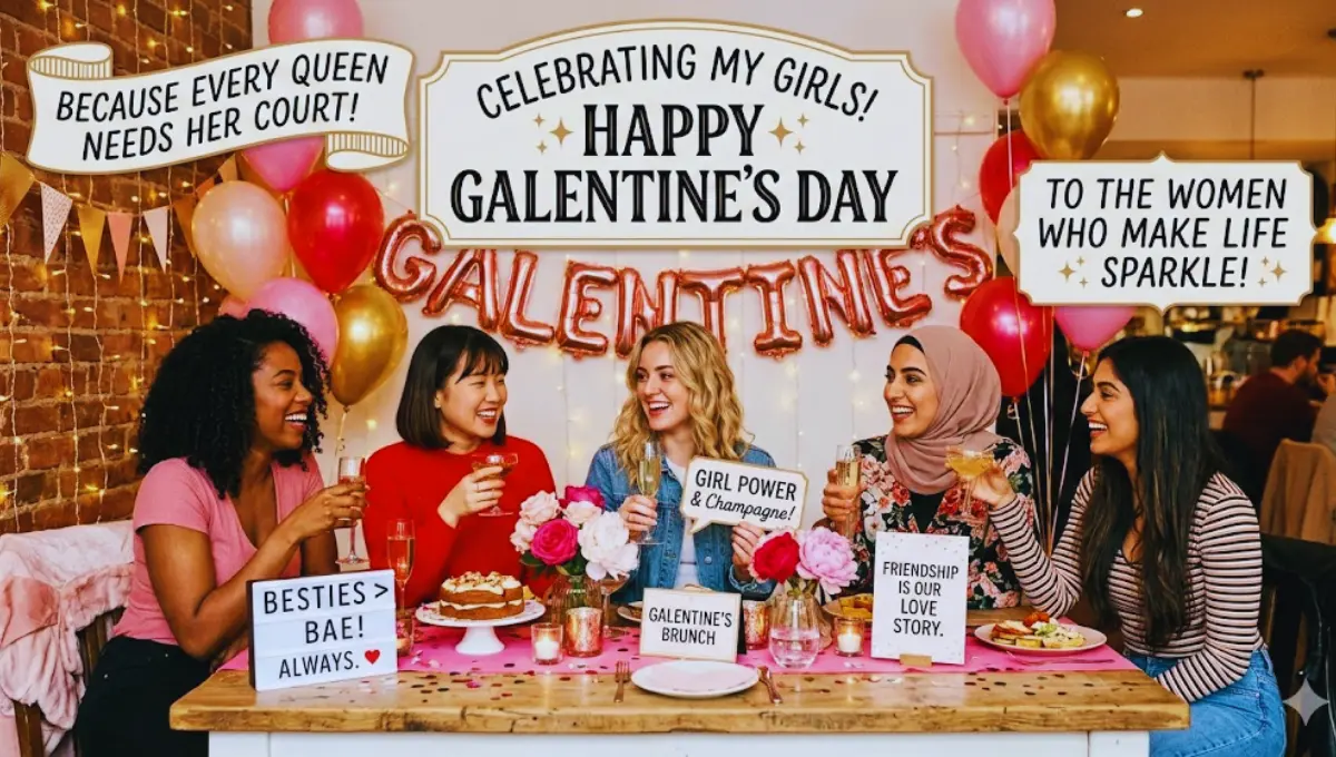 Galentine’s Day Quotes and Captions