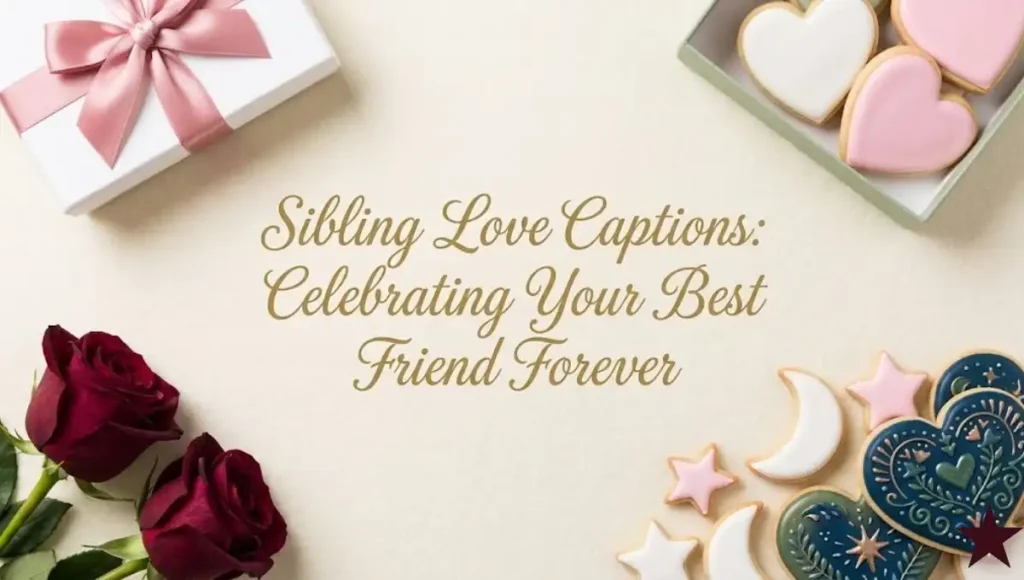 Sibling Love Captions: Celebrating Your Best Friend Forever