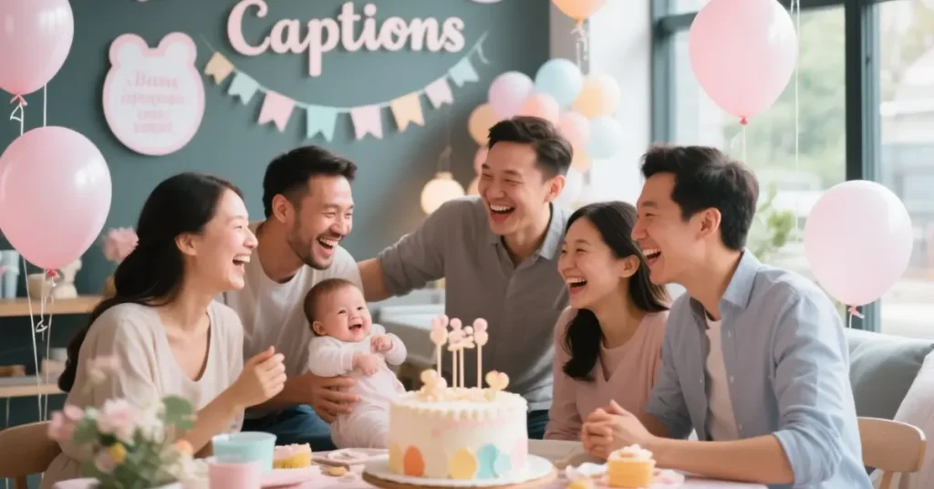 Funny & Aesthetic Baby Shower Captions