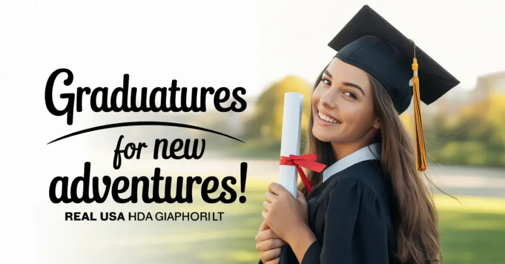 Graduation Captions for New Adventures