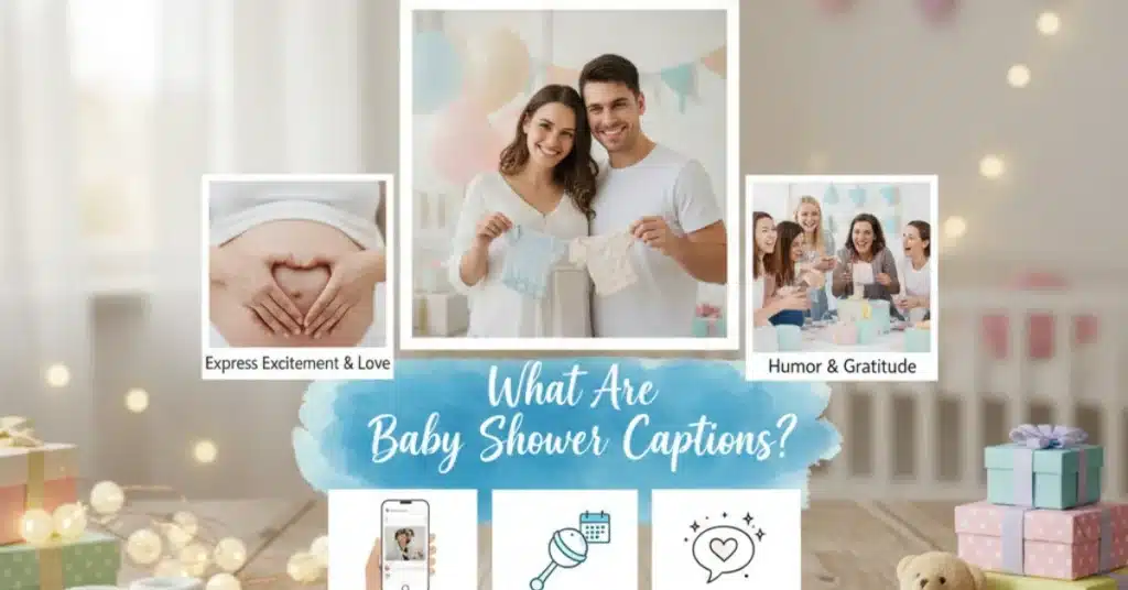 Learn what baby shower captions are and why they matter for Instagram posts, reels, and stories