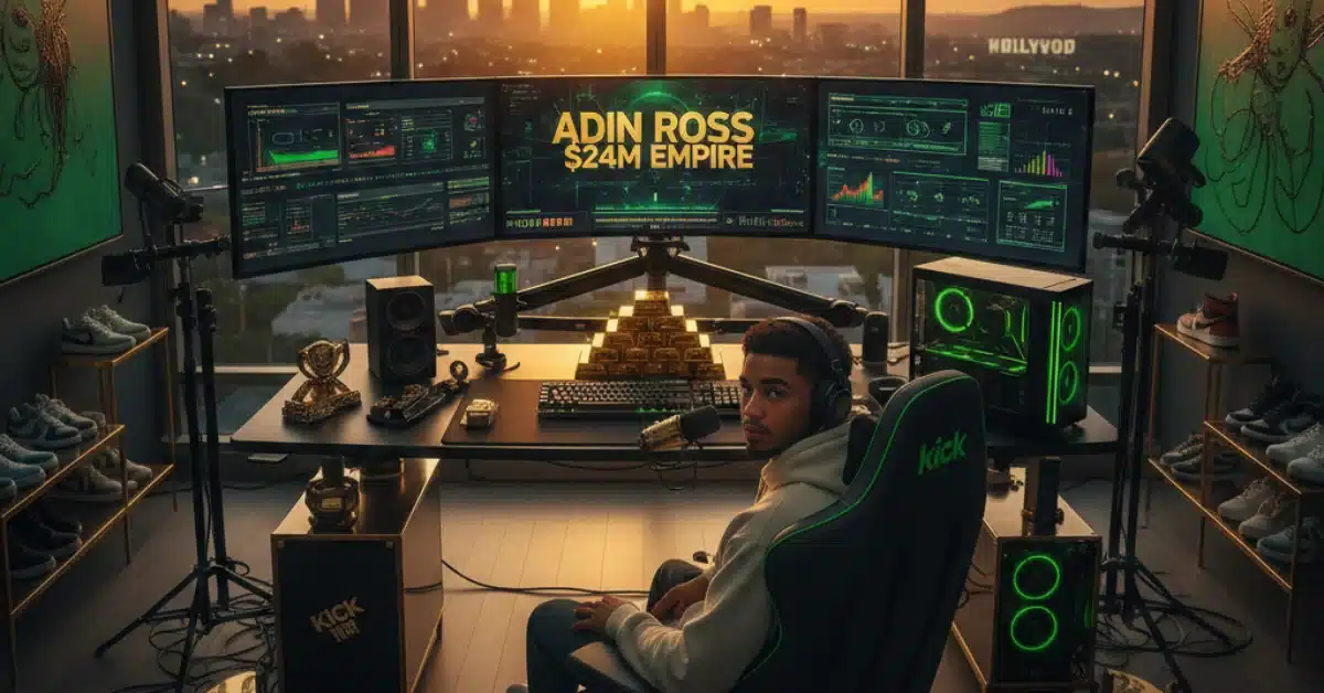 Adin Ross net worth 2026 - $24M streaming empire revealed