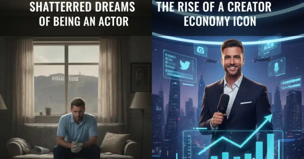 Bob Menery struggling actor in Los Angeles before becoming internet star 2026