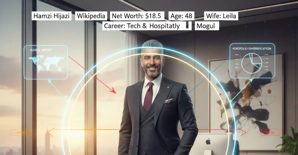 Hamzi Hijazi net worth 2026 lifestyle entrepreneur millionaire profile