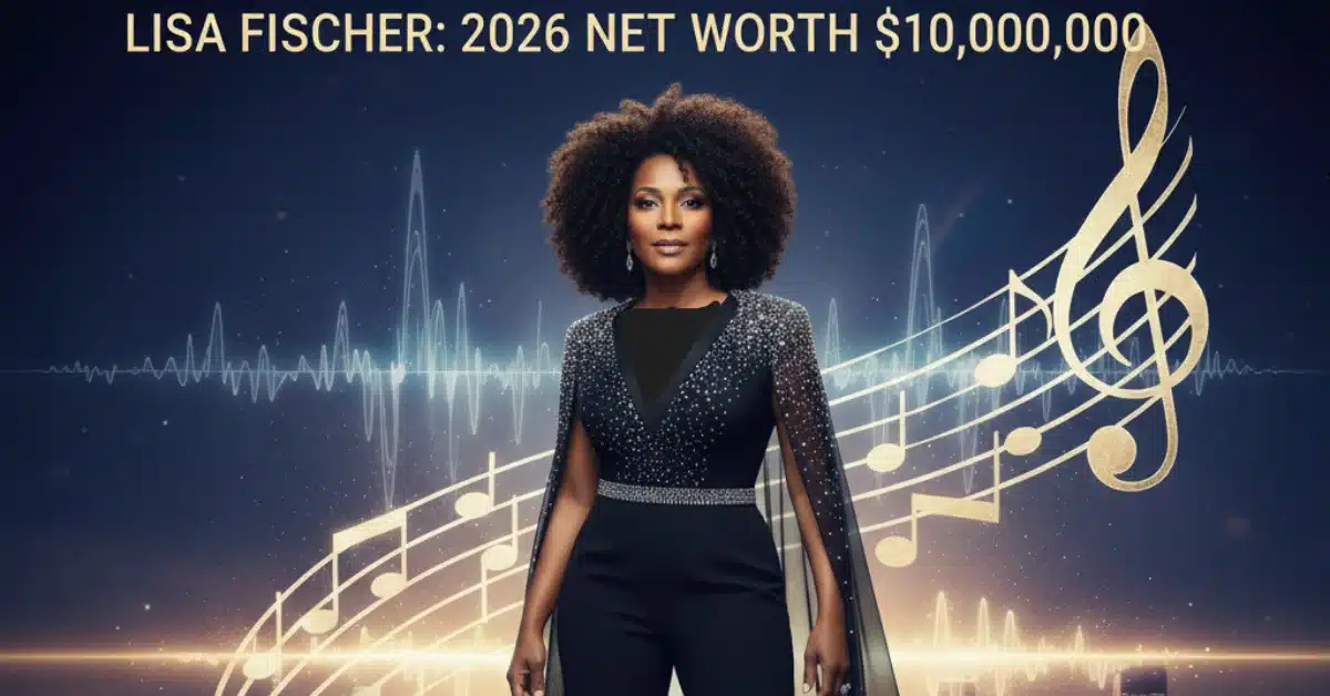 Lisa Fischer performing live - backup singer legend with $10 million net worth 2026