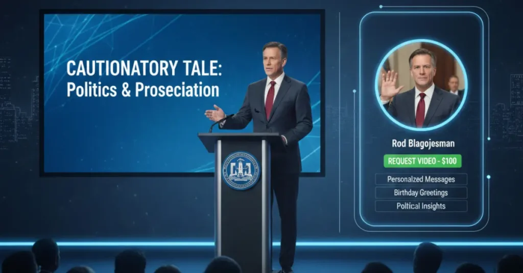 Rod Blagojevich speaking engagements Cameo videos niche income services 2026.