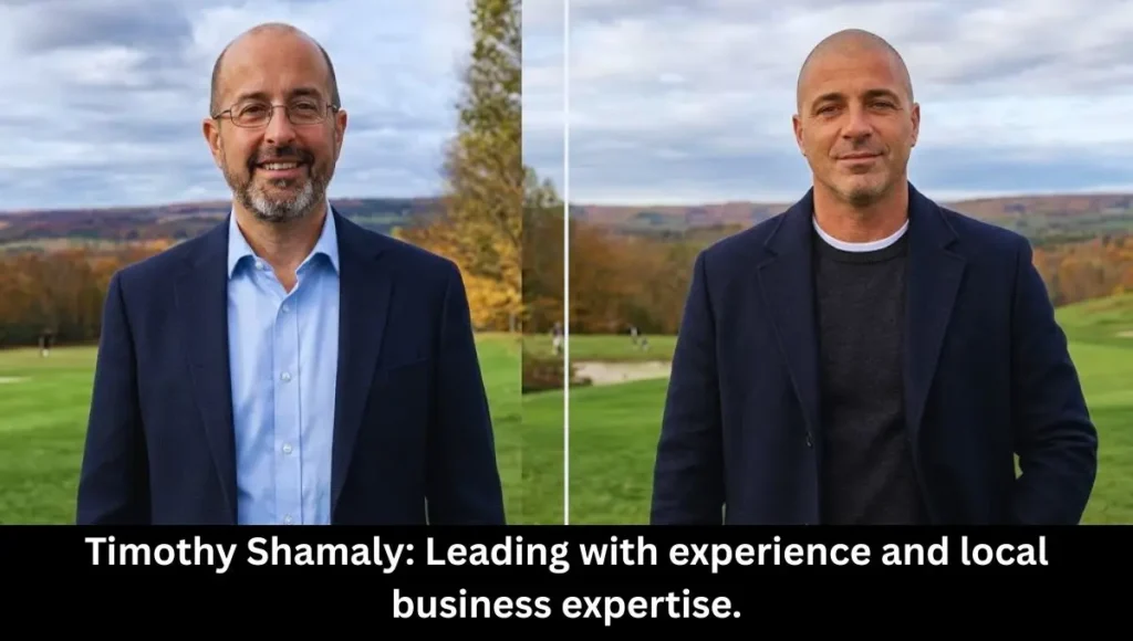 Timothy Shamaly: Leading with experience and local business expertise.